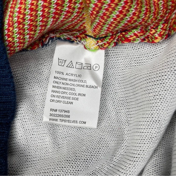 Tipsy Elves Christmas Sweater Santa Size M - Picture 7 of 7